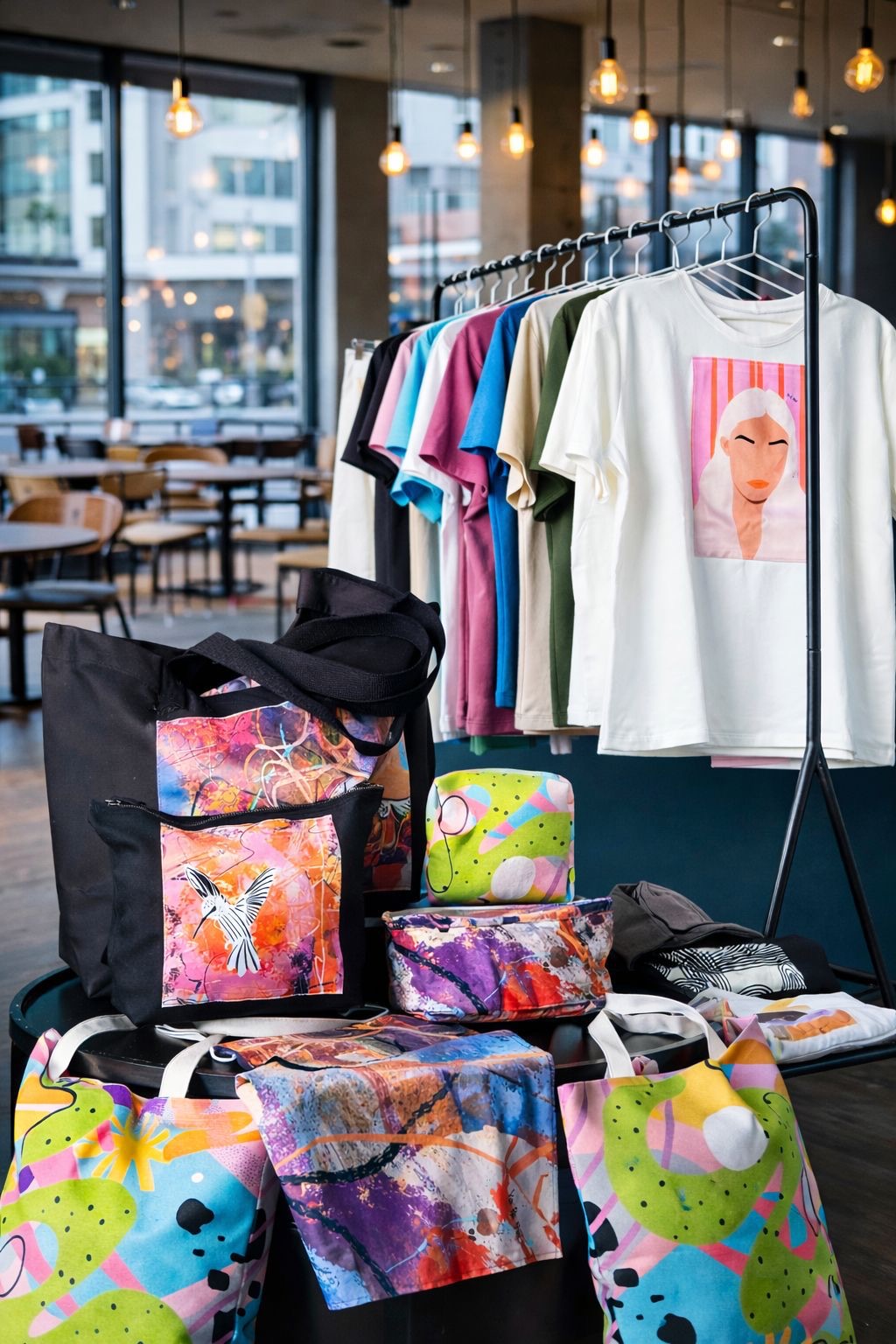 KE & THEO City Life pop-up products